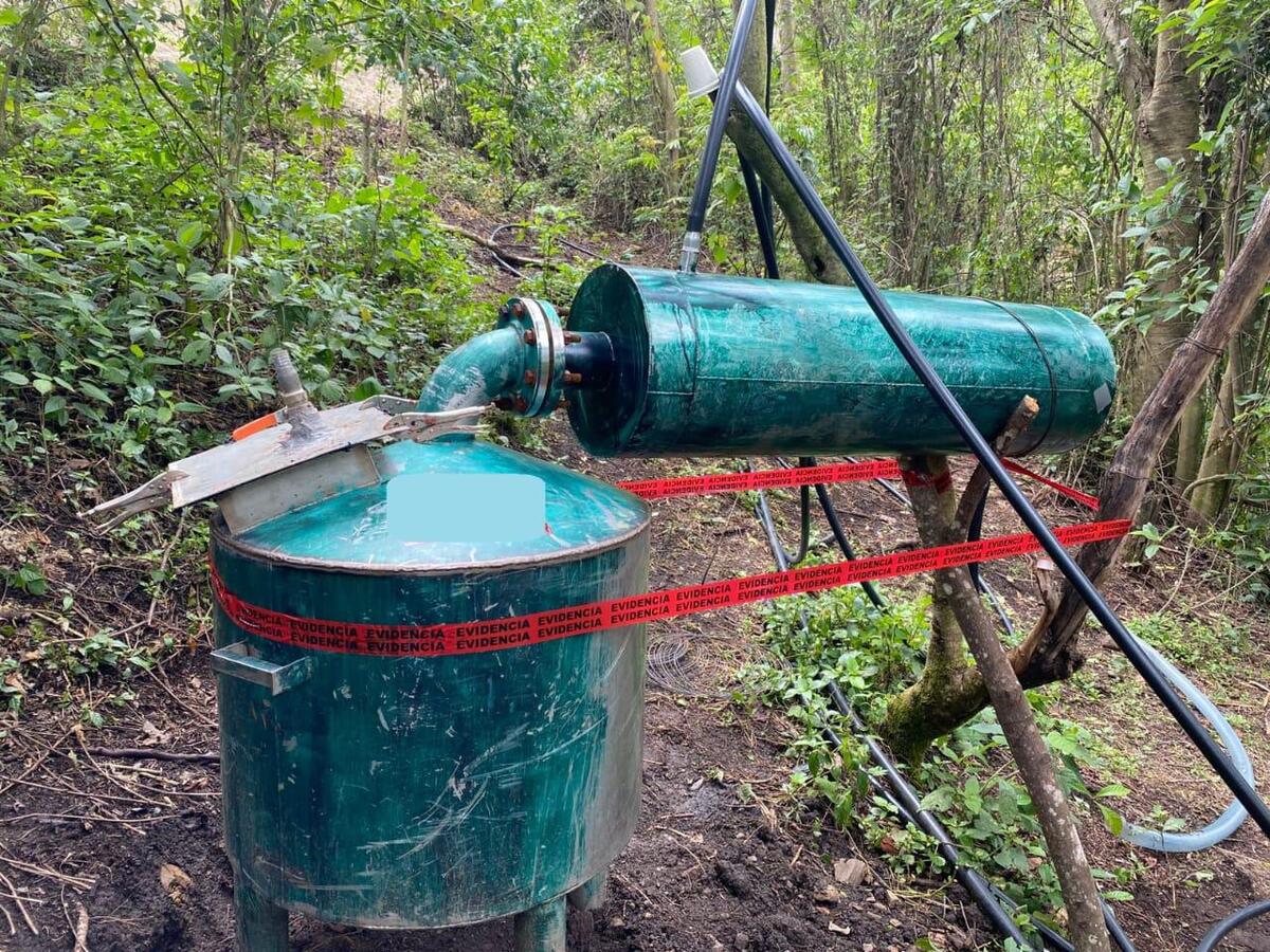 Laboratorio clandestino de metanfetaminas en Chiapas | Especial