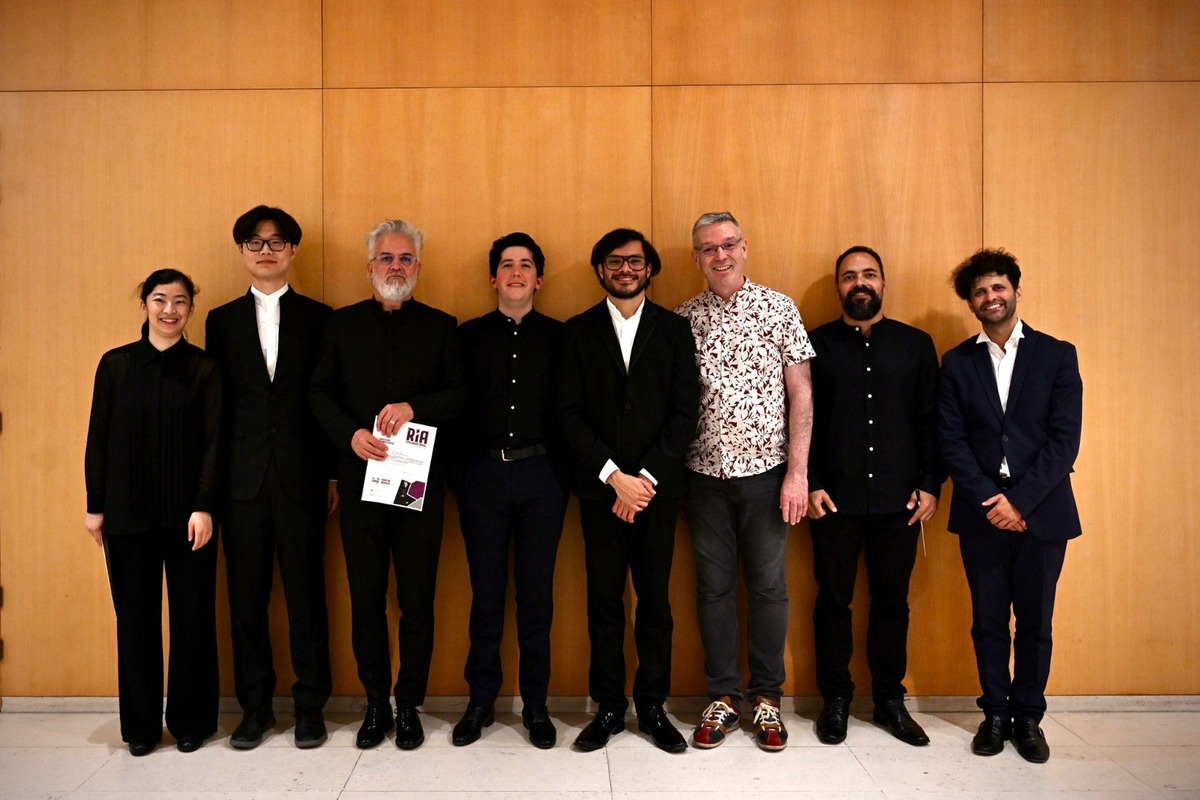 Lagunero Ricardo Acosta participa en masterclass orquestal en Portugal. (Especial)