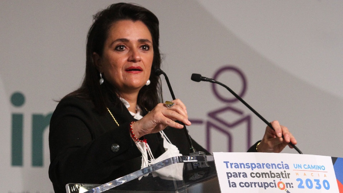 La ministra de la Suprema Corte, Margarita Ríos, durante la inauguración de un foro. | Cuartoscuro