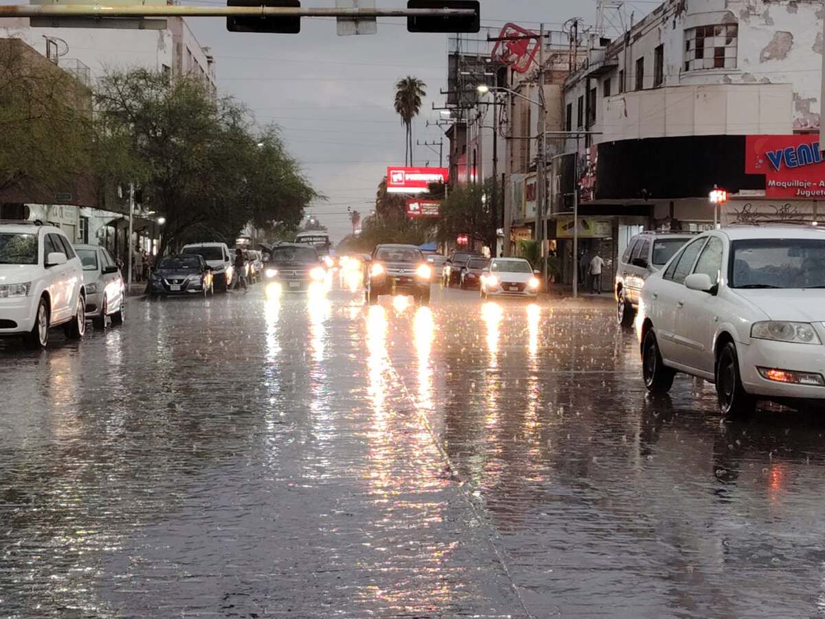 Lluvia en Torreón. | Verónica Rivera
