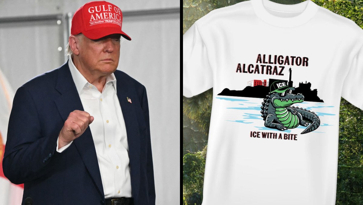 El presidente Donald Trump acudió a la inauguración de Alligator Alcatraz en Florida | AFP/Especial