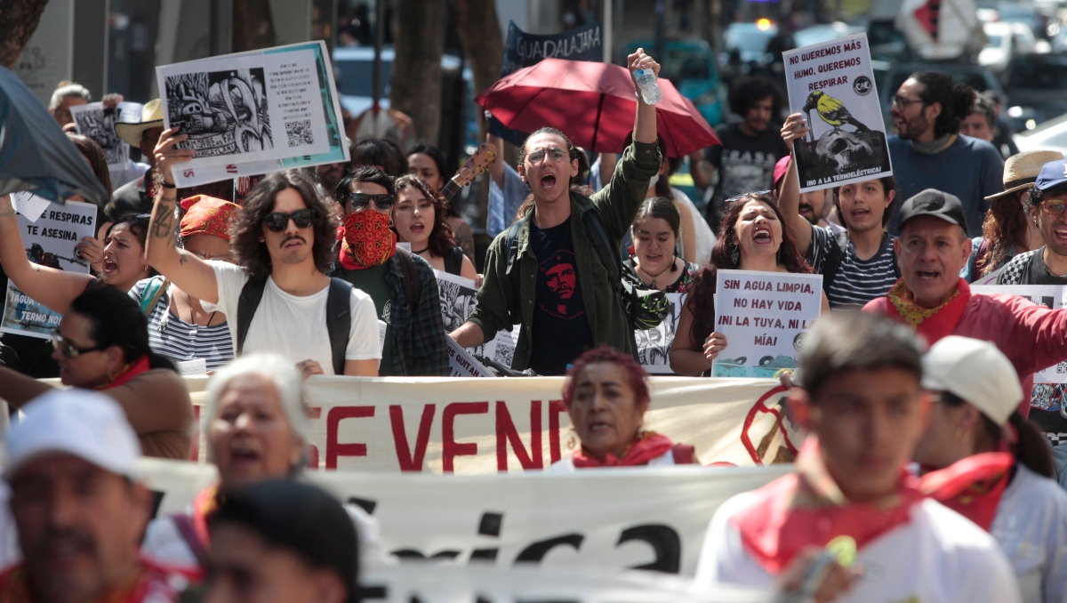 Las protestas de los habitantes de El Salto no serán escuchadas por Semarnat (Foto: Fernando Carranza)