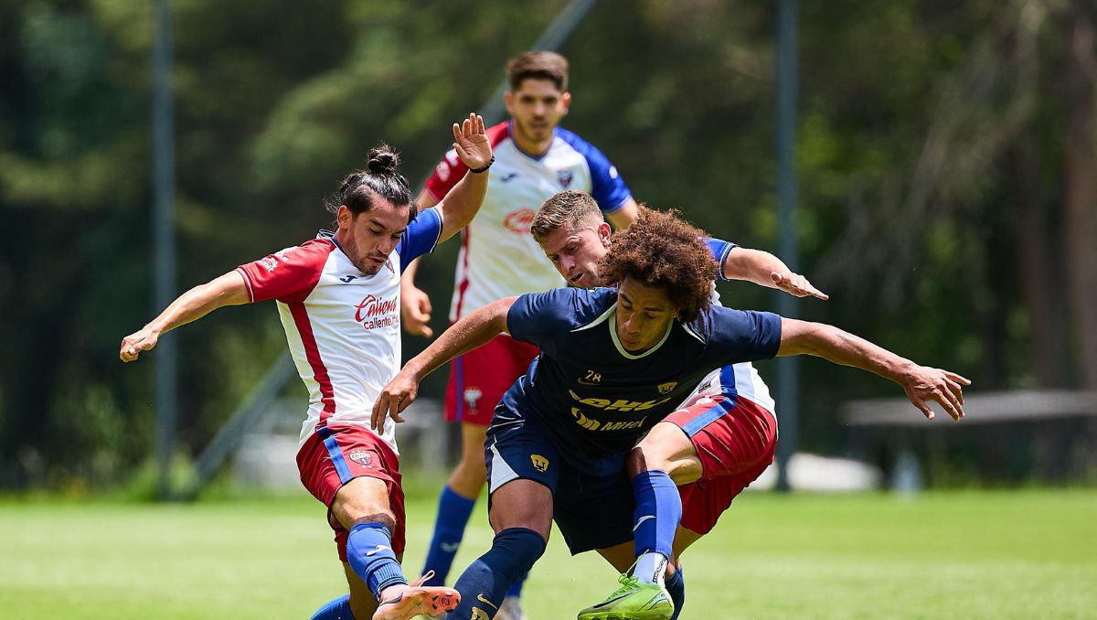 Pumas empata ante Atlante en su tercer amistoso de pretemporada (Cortesía Atlante)
