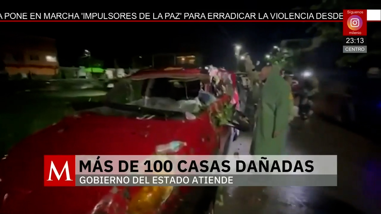 San Luis Potosí sufre graves afectaciones tras el paso de la tormenta 'Barry'