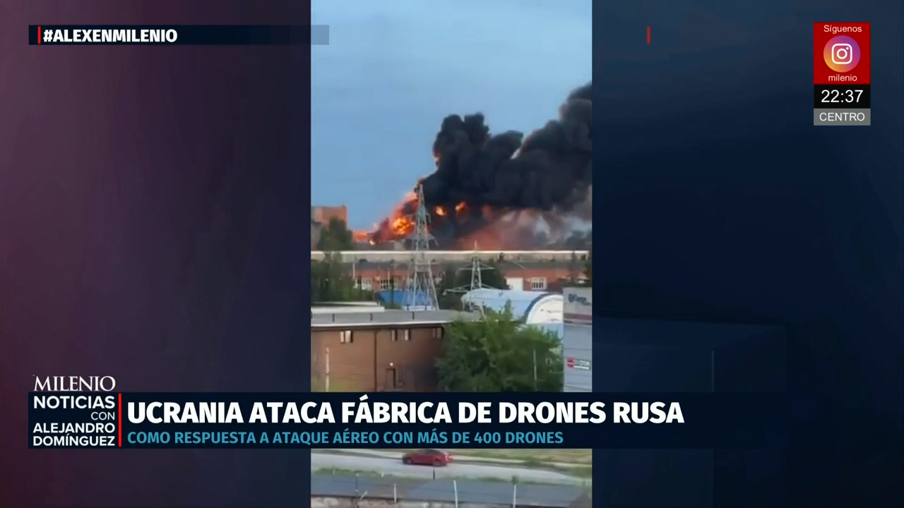 Ucrania contraataca con drones después de agresión rusa