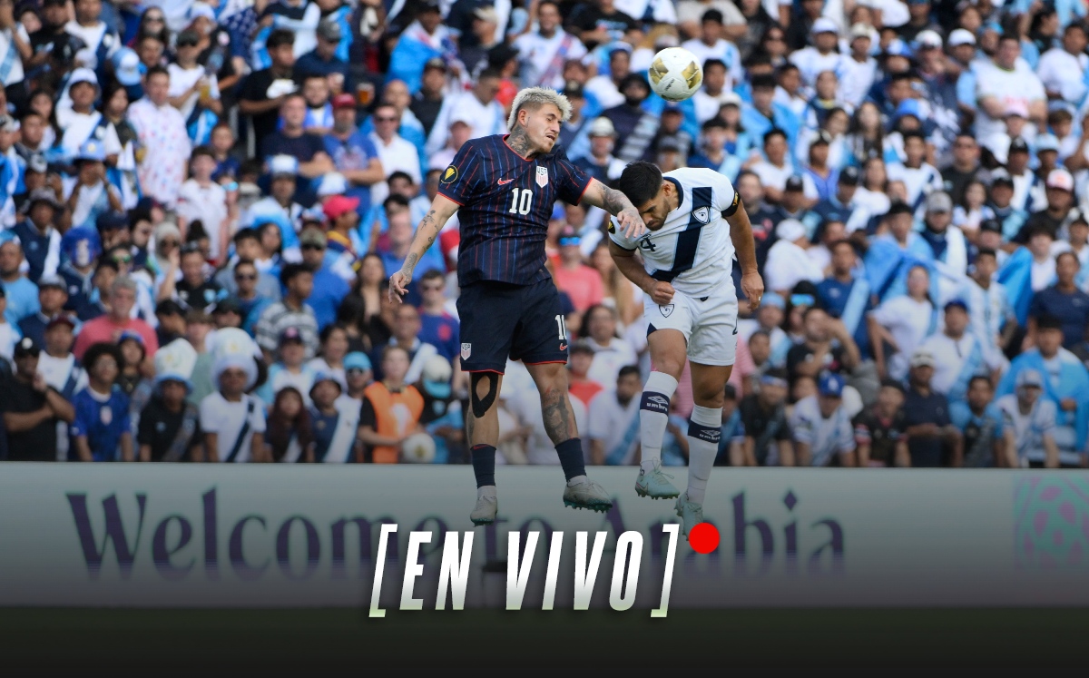 Estados Unidos vs Guatemala EN VIVO hoy. Partido de Semifinal Copa Oro 2025 (Reuters)