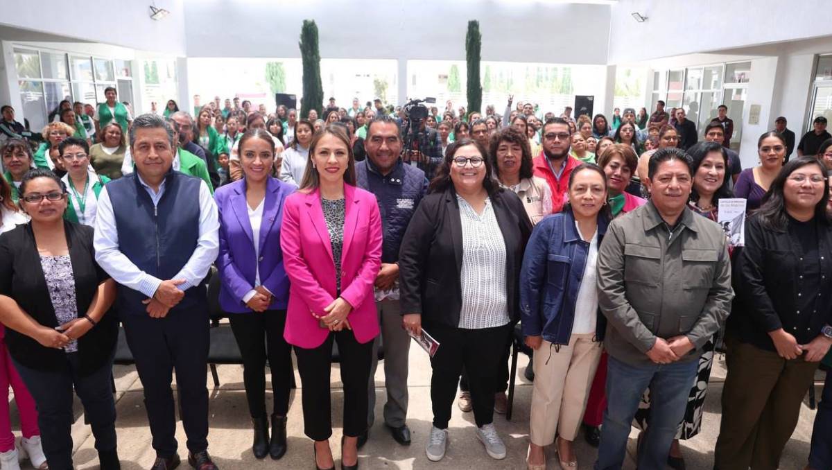 Citlalli Hernández anuncia inversión de 41.7 mdp para Centros LIBRE y programas de apoyo a mujeres en Edomex.| Foto: Azucena Rangel