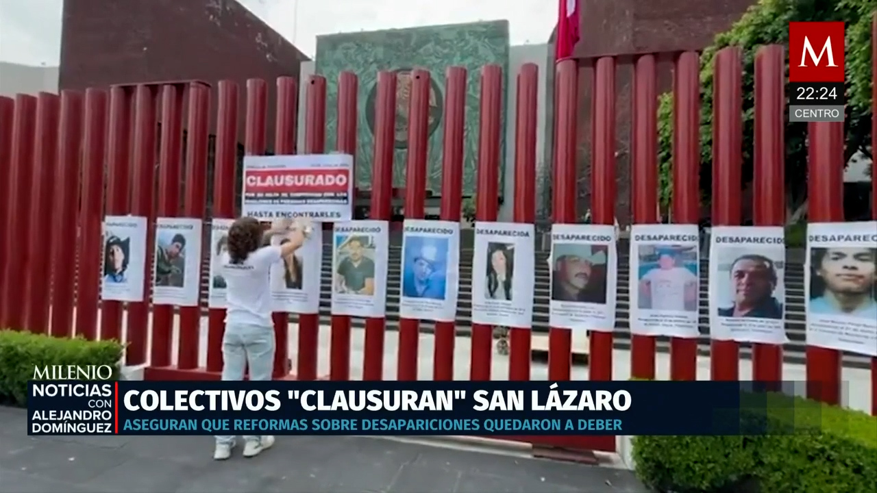Colectivos toman y clausuran la Cámara de Diputados contra reformas recientes