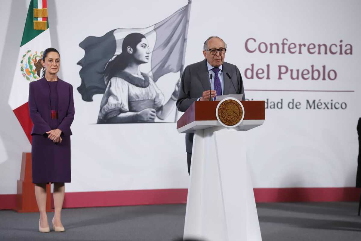 David Kershenobich Stalnikowitz en La Mañanera desde Palacio Nacional | Jesús Quintanar