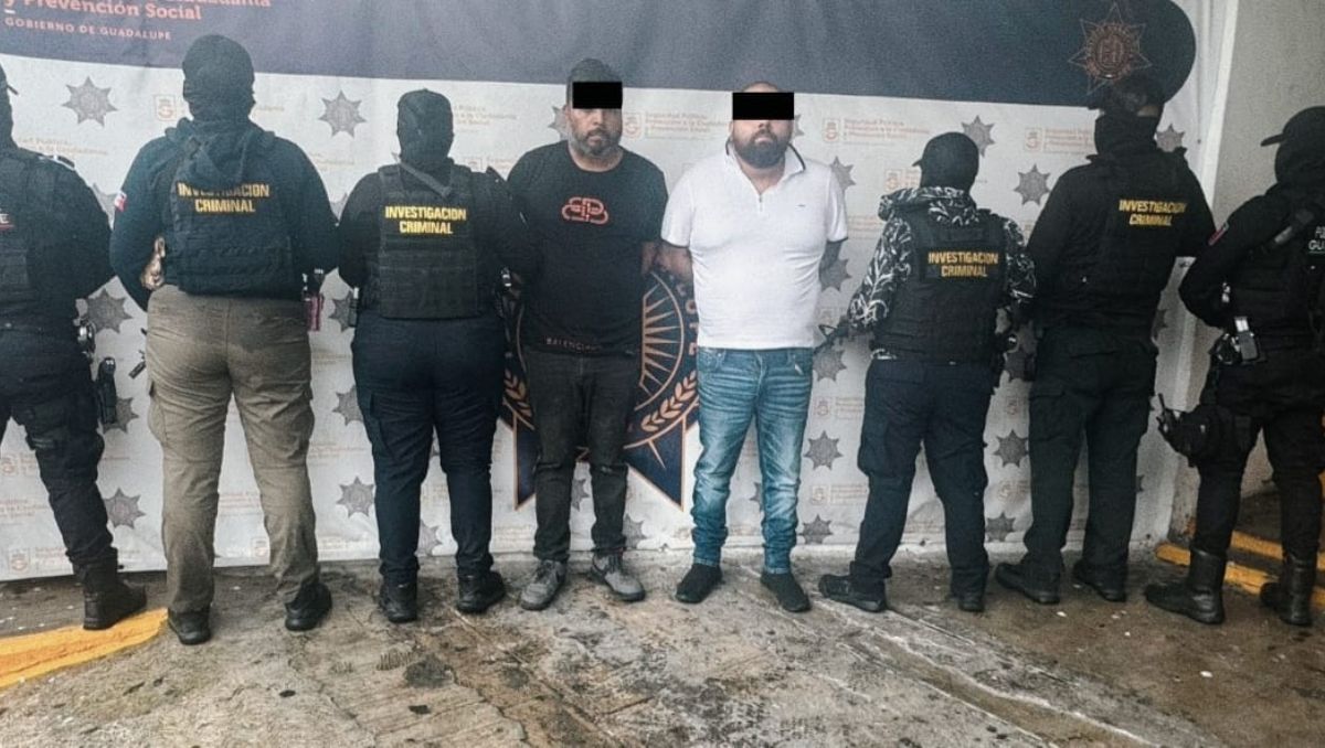 Los detenidos fueron identificados como Luis “N”, de 37 años, y Jonathan “N”, de 36. Especial