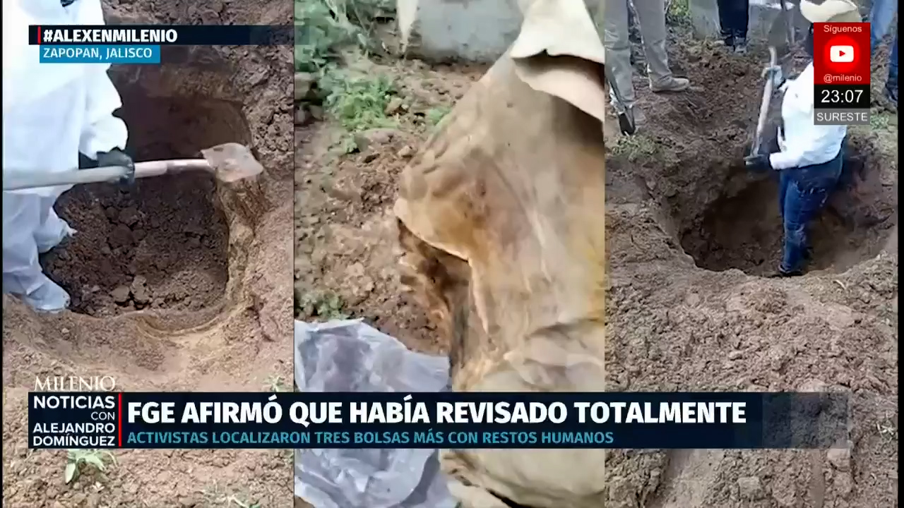 Hallan más restos humanos en finca de Zapopan gracias a Guerreras Buscadoras