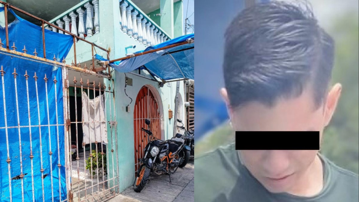 Héctor “N” fue capturado tras un operativo de la Fiscalía en la colonia Villas de Oriente. Foto: Especial