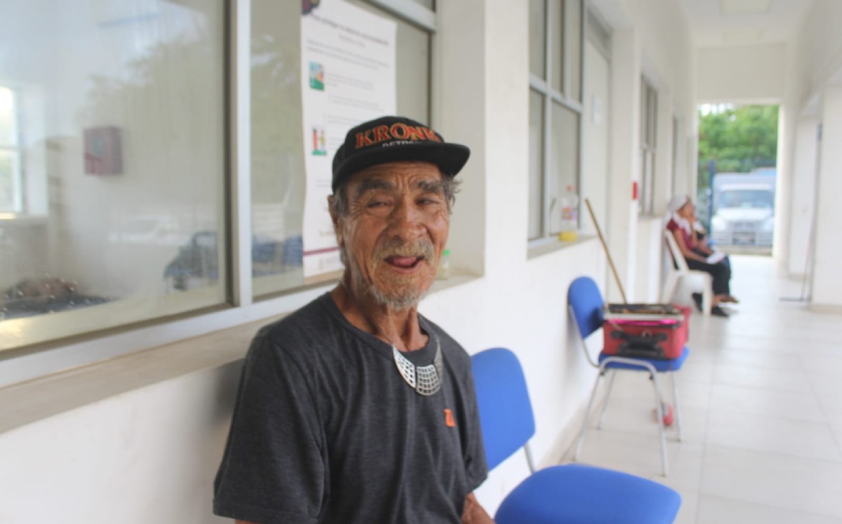 Hombre llega a albergue temporal de Tampico después de seis días. | Sergio Sánchez