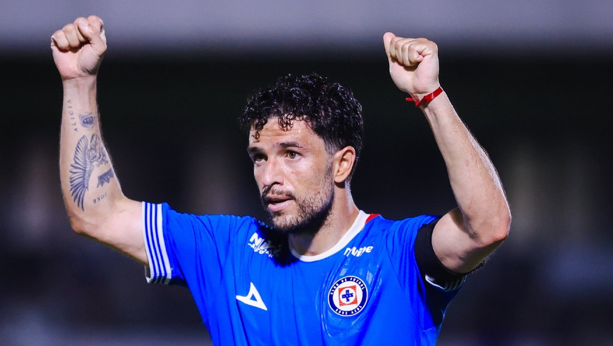 Ignacio Rivero anotó en el triunfo de Cruz Azul sobre Once Caldas (X @CruzAzul)