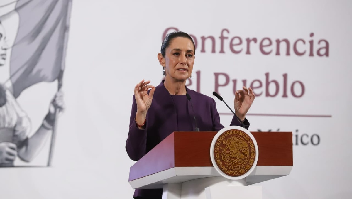 La mandataria explicó que la violencia en Sinaloa es por la disputa entre 'Los Chapitos' y 'Los Mayos'. | Jesús Quintanar