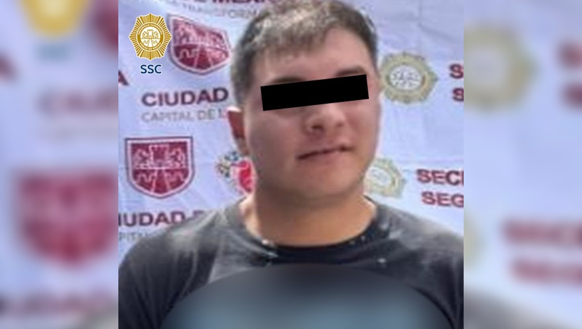 Policías de las CdMx detuvieron a un hombre en la alcaldía Álvaro Obregón por asociación delictuosa agravada. | SSC
