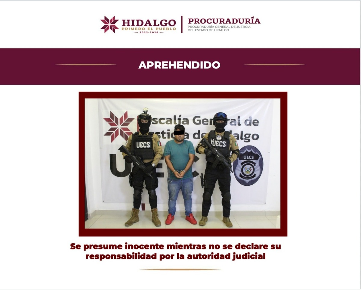 Presunto secuestrador de chofer en Tlaxcoapan es detenido tras operativo en Jalisco