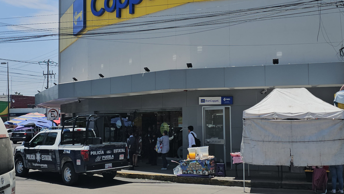 Asaltan por segundo día consecutivo una tienda Coppel en Puebla | EsImagen