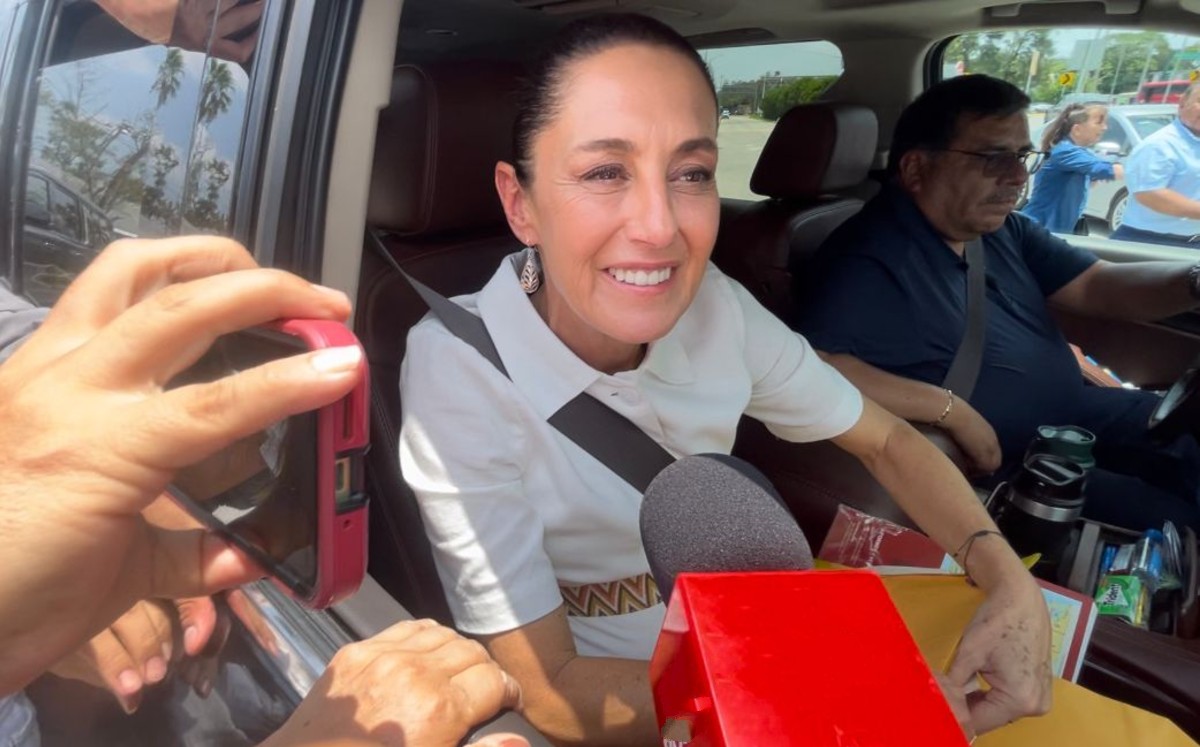 Claudia Sheinbaum llegó a Tampico: “¡Ayúdenos Presidenta!", claman ciudadanos. | Especial