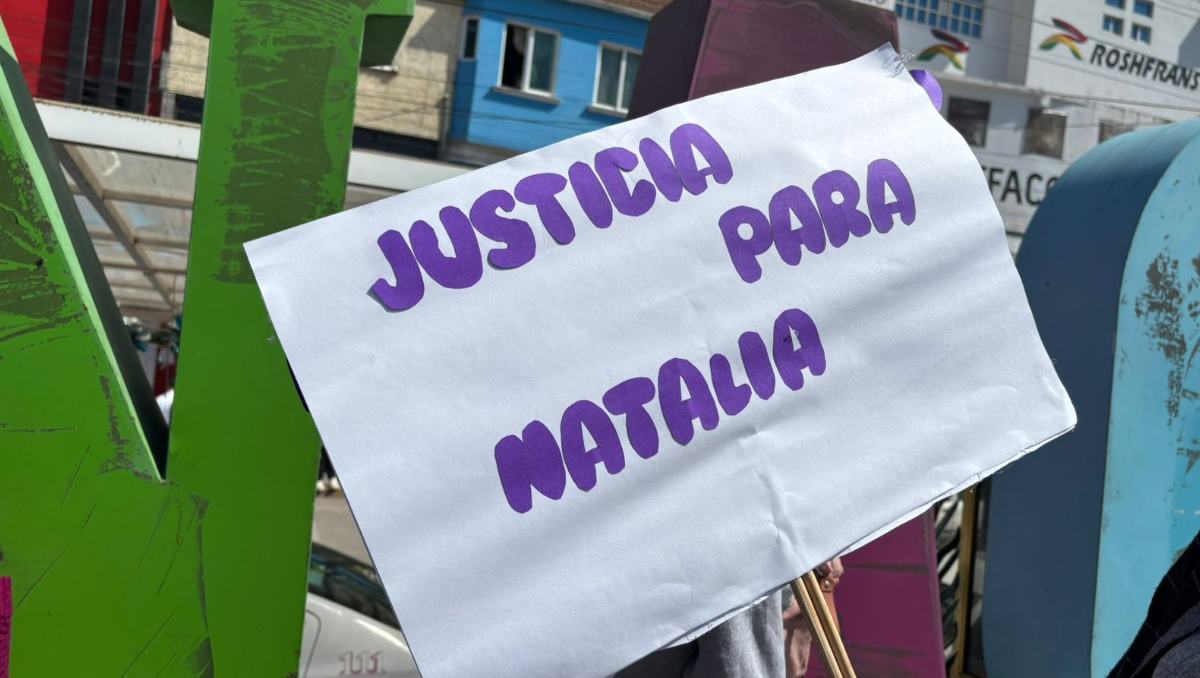 Decenas marcharon en Xonacatlán para exigir justicia por Natalia, adolescente hallada sin vida en Otzolotepec.| Foto: Abadiel Martínez