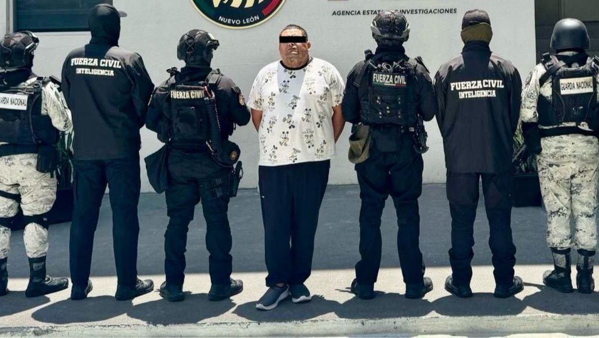 El detenido fue identificado como Víctor 'N' de 37 años. | Especial.