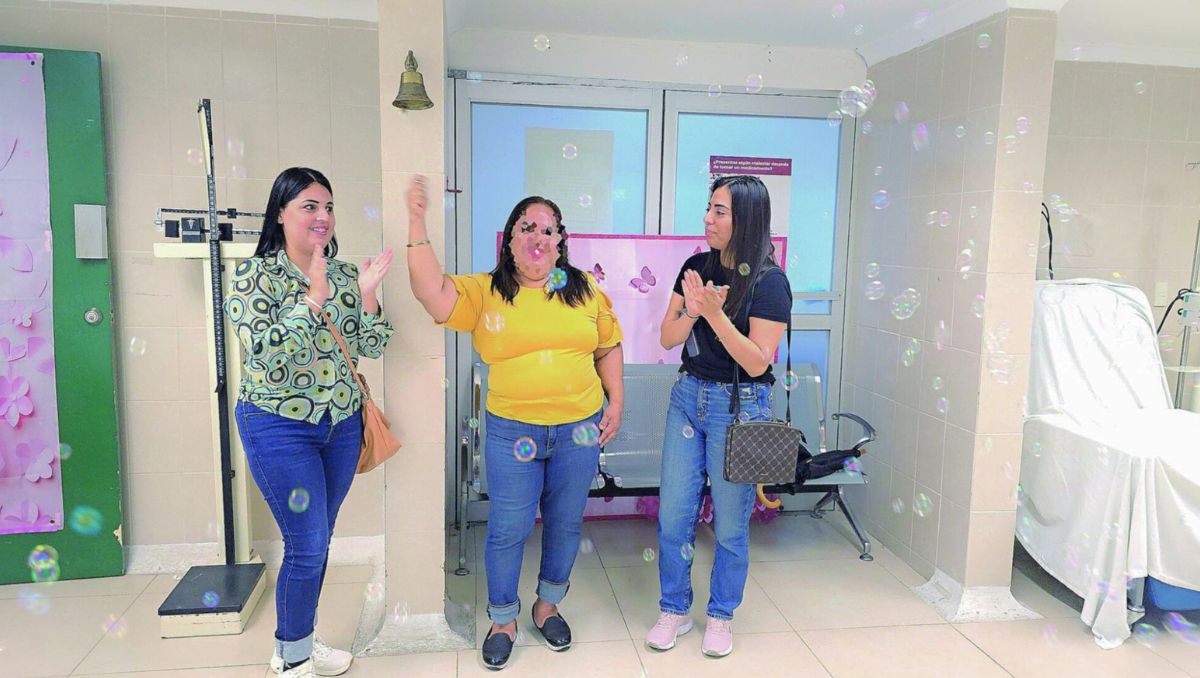 El diagnóstico de cáncer temprano fue fundamental para María. (Especial)