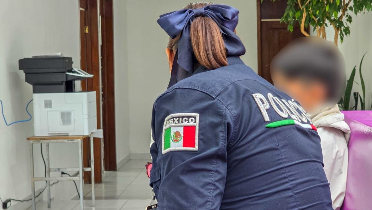 Niño de 10 años fue recuperado sano y salvo tras ser engañado para salir de su casa en Ecatepec.| Especial
