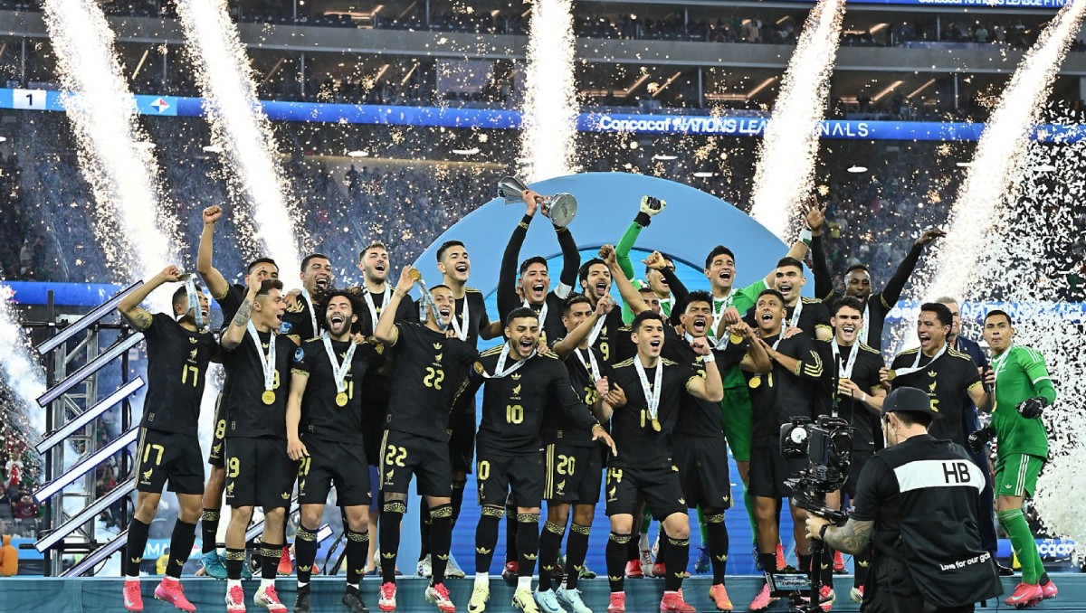 Selección Mexicana de futbol se coronó como campeón de la Liga de Naciones Concacaf ante Panamá. Estados Unidos. Marzo de 2025. Foto: Cuartoscuro
