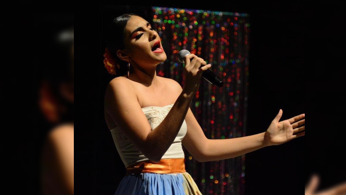 Andrea Garibay llegó a Rugido sin clases de canto y se llevó el primer lugar (Daniela Nuño)