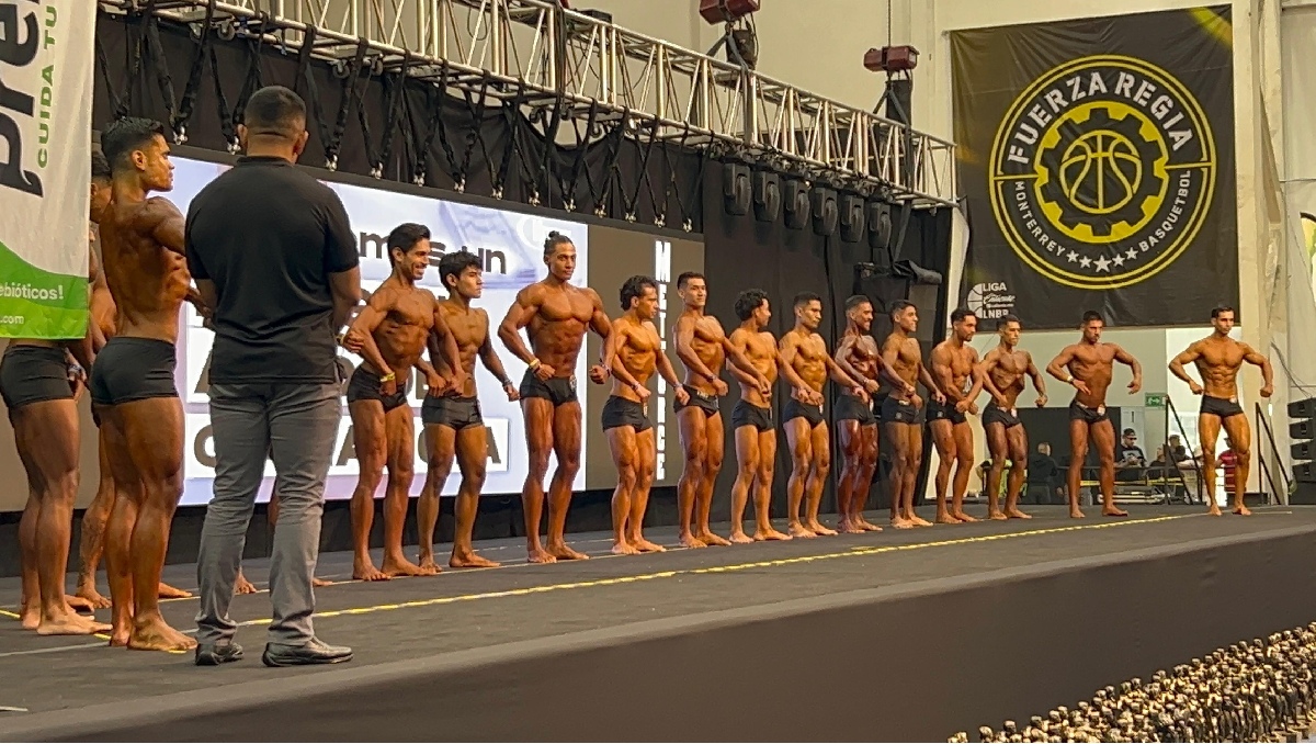 Día de eliminatorias para selectivo nacional de fisicoconstructivismo y fitness en Monterrey (Felipe Galindo)