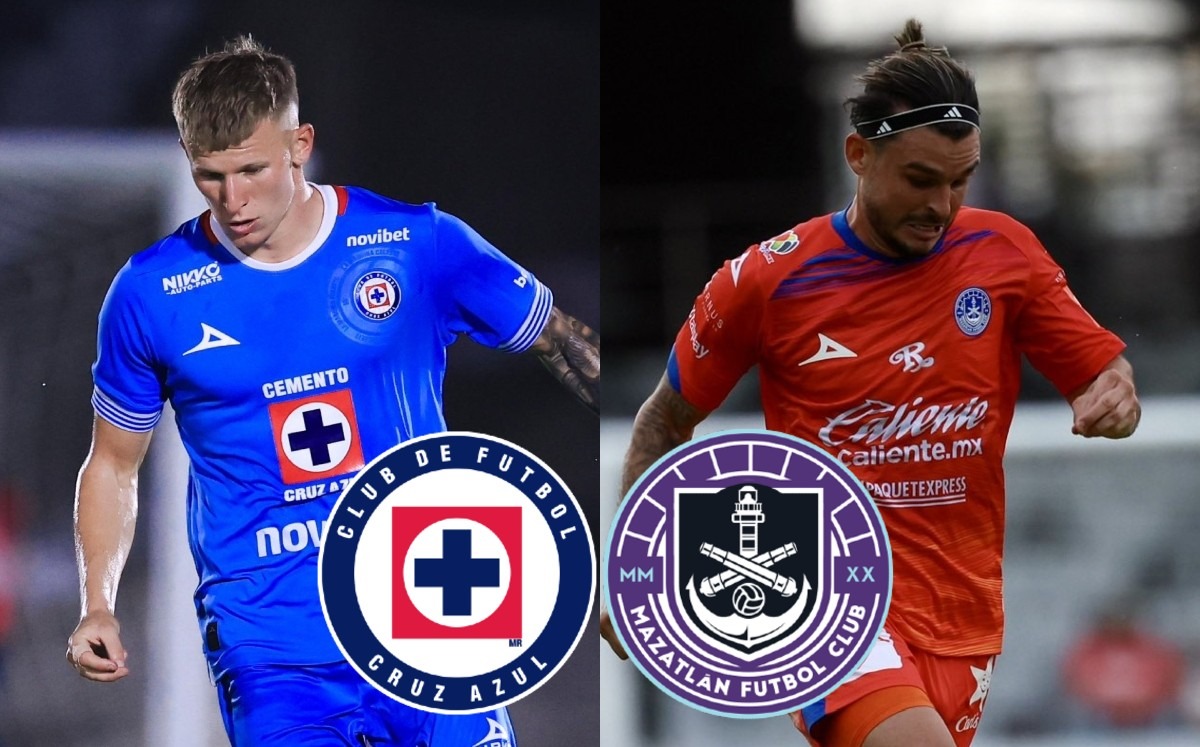 A qué hora juega Cruz Azul vs Mazatlán (X @CruzAzul/P@MazatlanFC)