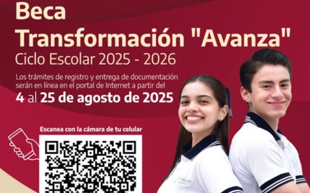 La beca forma parte del programa estatal 'Transformación'