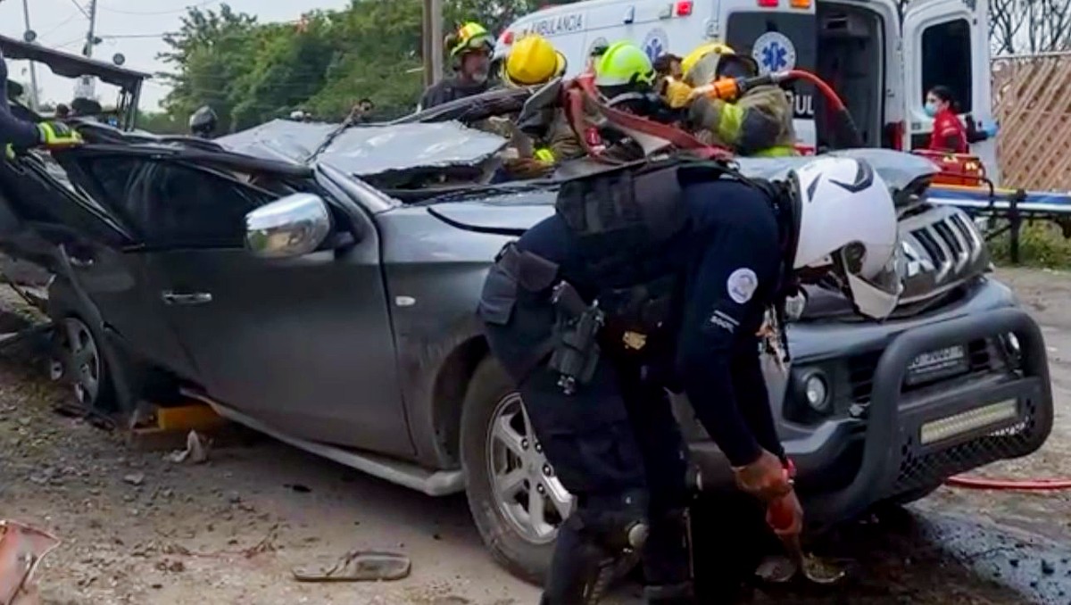 León: reportan fuerte accidente vial en avenida Restauradores  | Especial