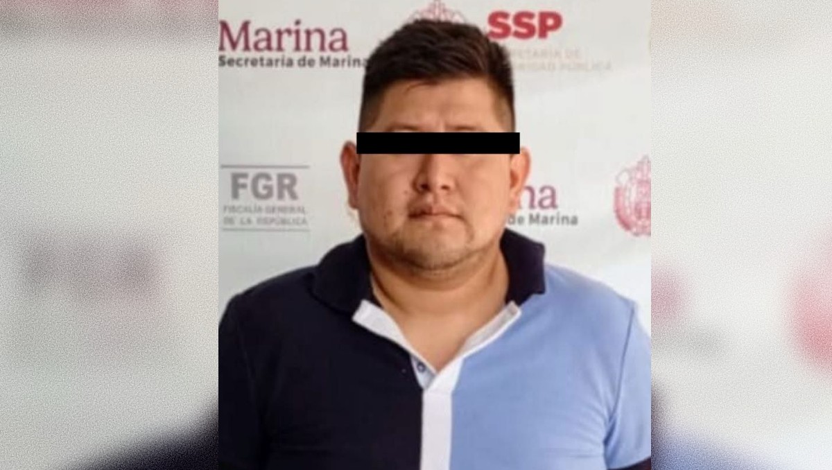 Pedro 'N' fue detenido por las autoridades Cosoleacaque, Veracruz | Especial
