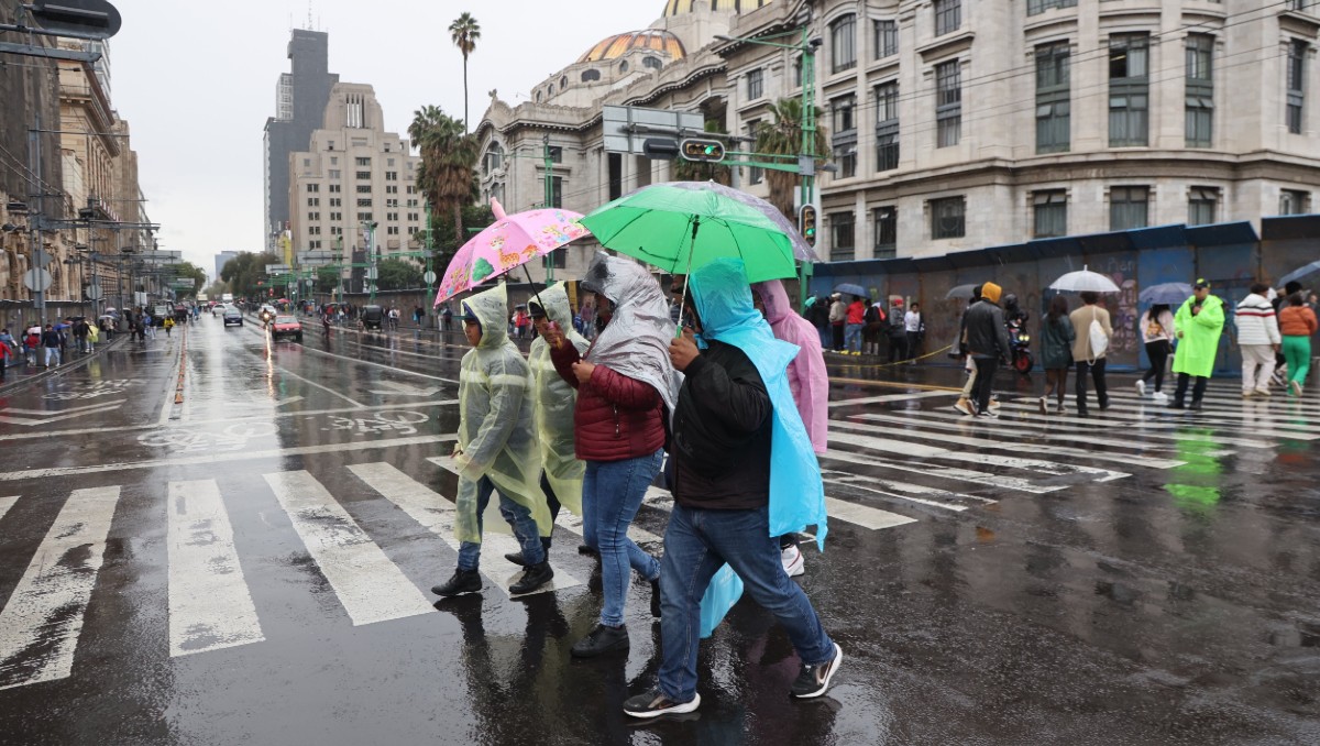 Durante la tarde, se han presentado lluvias fuertes en la zona metropolitana. (Foto: Cuartoscuro)