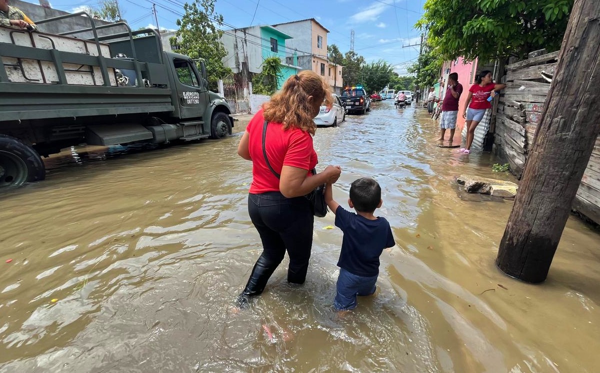 Cortan luz en 300 casas del sector Moscú por riesgo de inundación