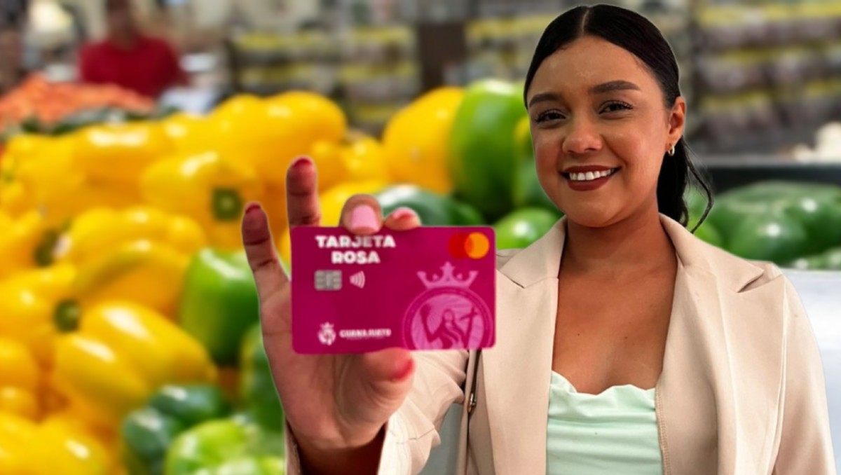 Despensa con la Tarjeta Rosa.