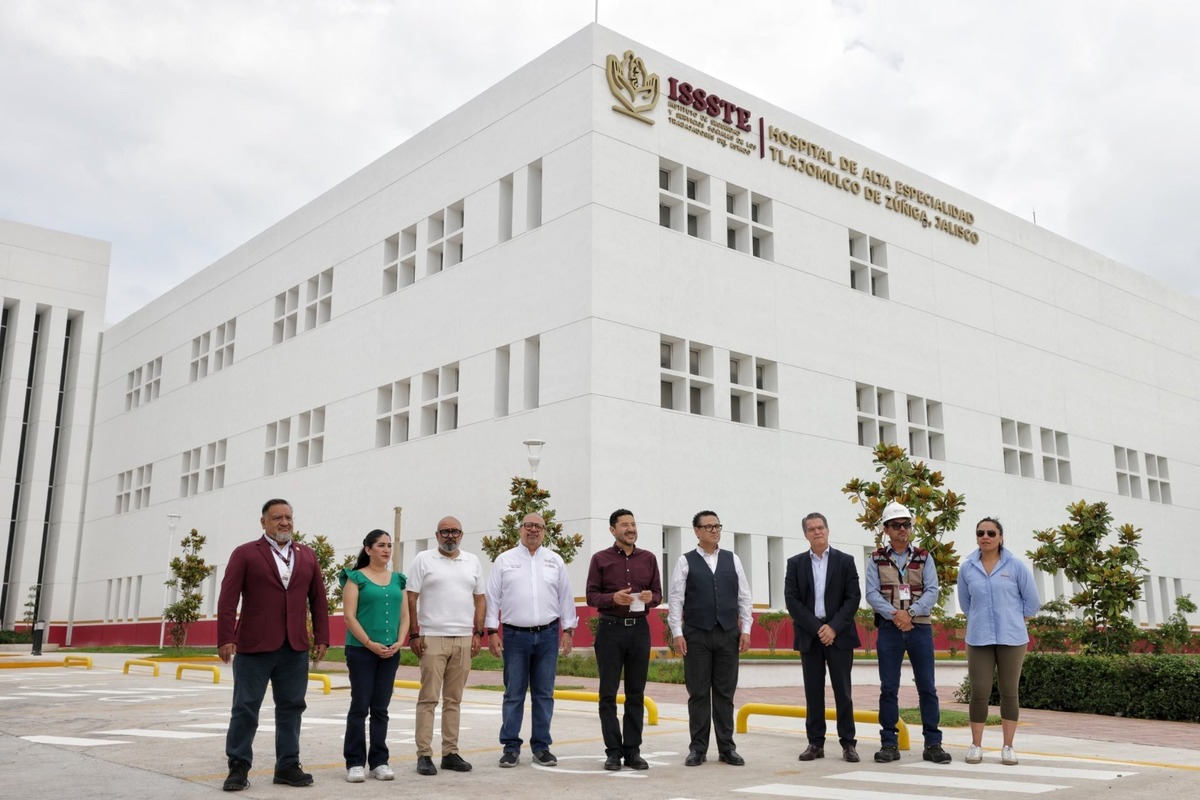El Hospital Regional de Alta Especialidad se encuentra en su última etapa.( Cortesía)