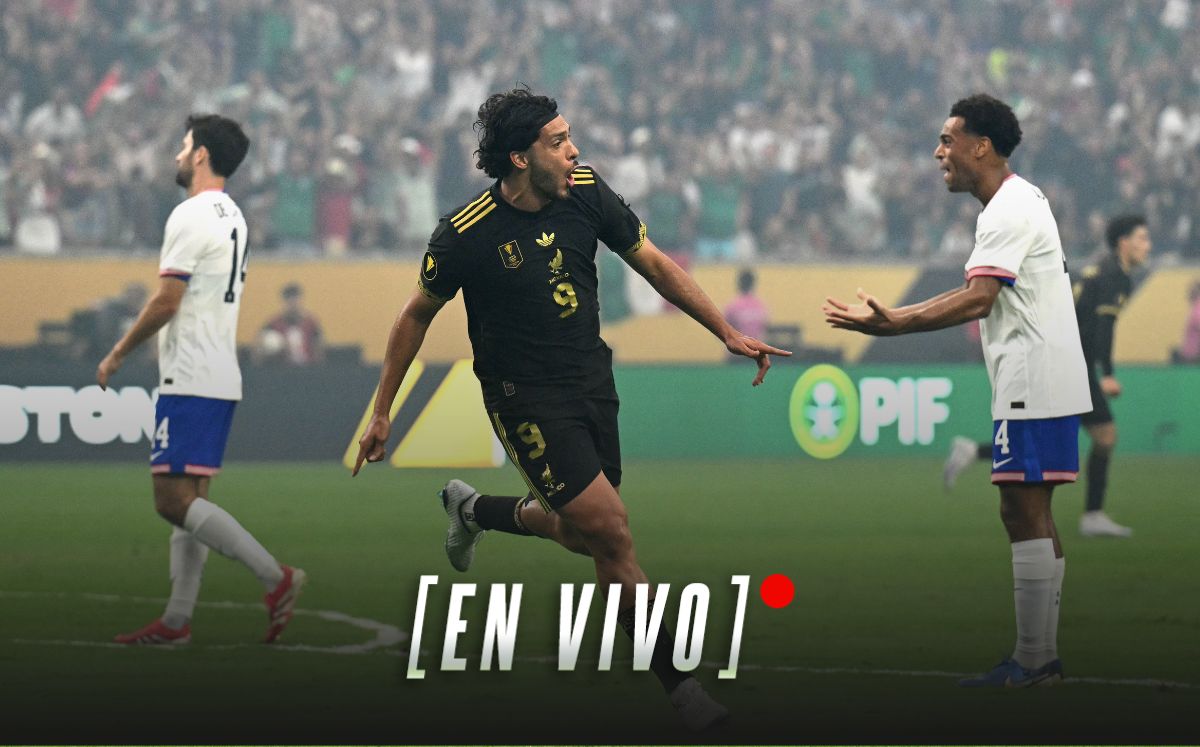 México vs Estados Unidos EN VIVO | Raúl Jiménez anota el gol del empate en la final de la Copa Oro (AFP)