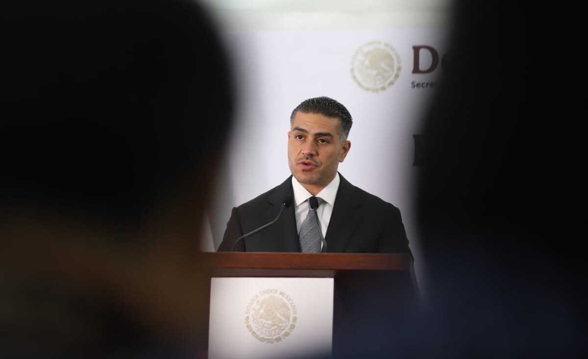 Omar García Harfuch, titular de la Secretaría de Seguridad y Protección Ciudadana (Javier Ríos).