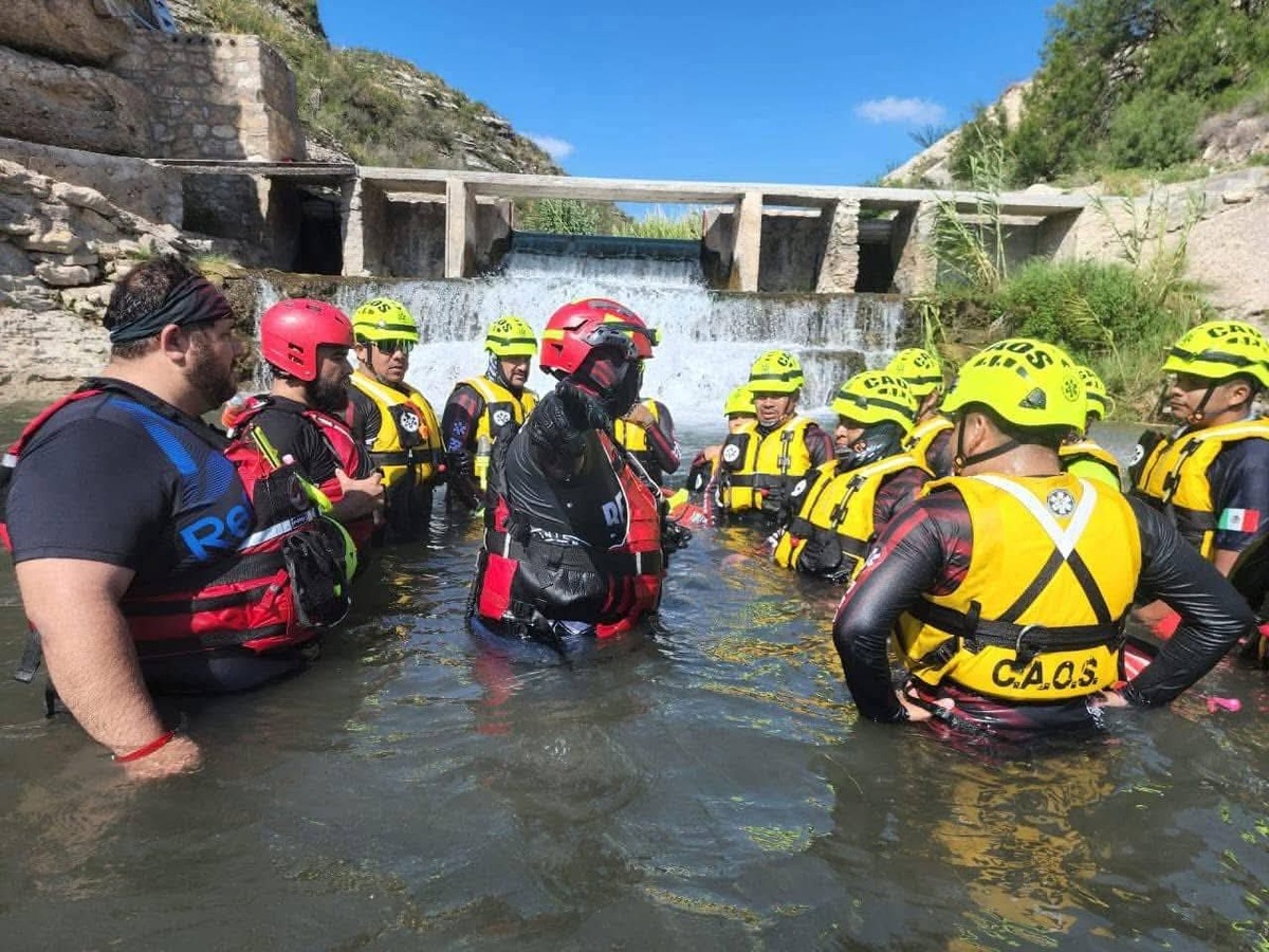 La organización Texas Equu Search solicitó el apoyo por la experiencia del Equipo de Rescate Acuático.| Cortesía