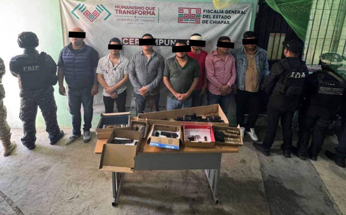 Los sujetos detenidos afirmaron pertenecer al Cártel de Sinaloa.