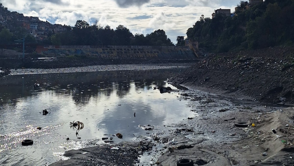 Contaminación en Álvaro Obregón. (Foto: Especial)