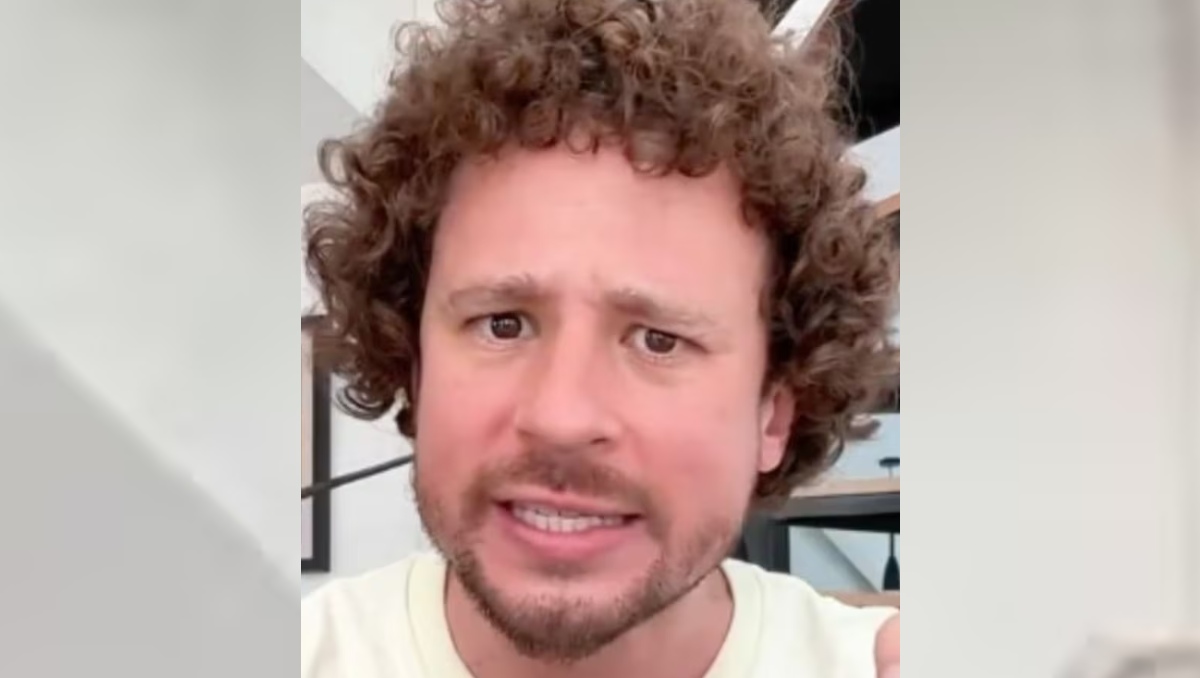 El creador de contenido se mostró molesto por lo que ocurrió en la marcha | Especial