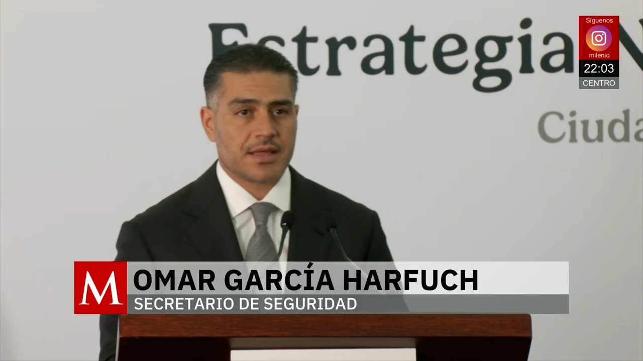 Nueva estrategia contra la extorsión es presentada por Harfuch y Gertz Manero