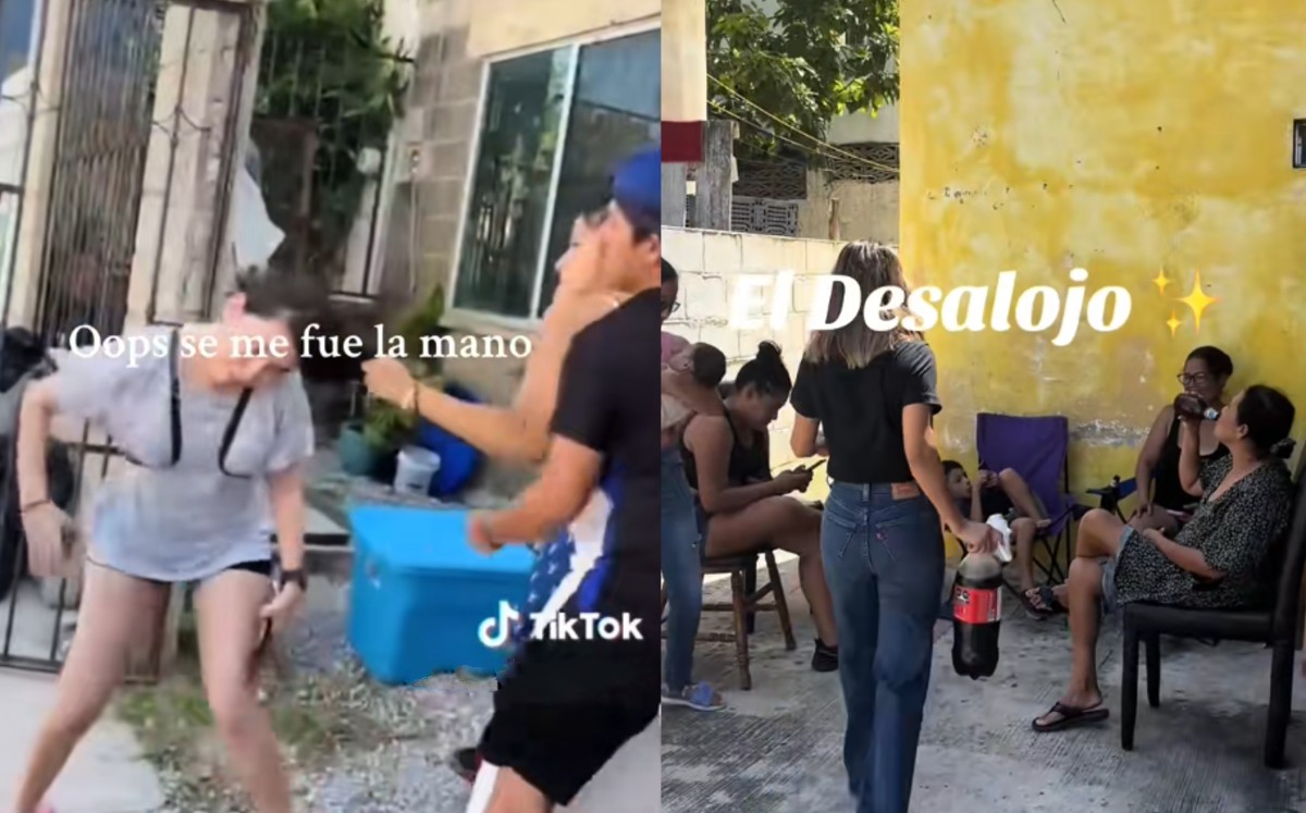 Familia celebra desalojo de su casa invadida en Tampico | Captura de pantalla