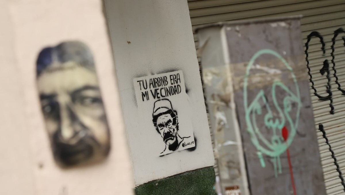 Protesta contra la gentrificación en la Ciudad de México | Foto: Octavio Hoyos