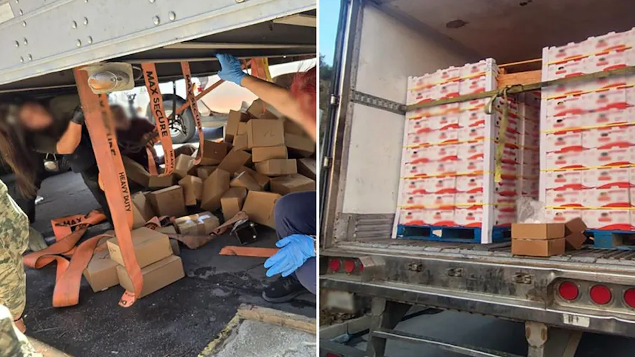 Más de una tonelada de metanfetamina en operación antidrogas en Baja California