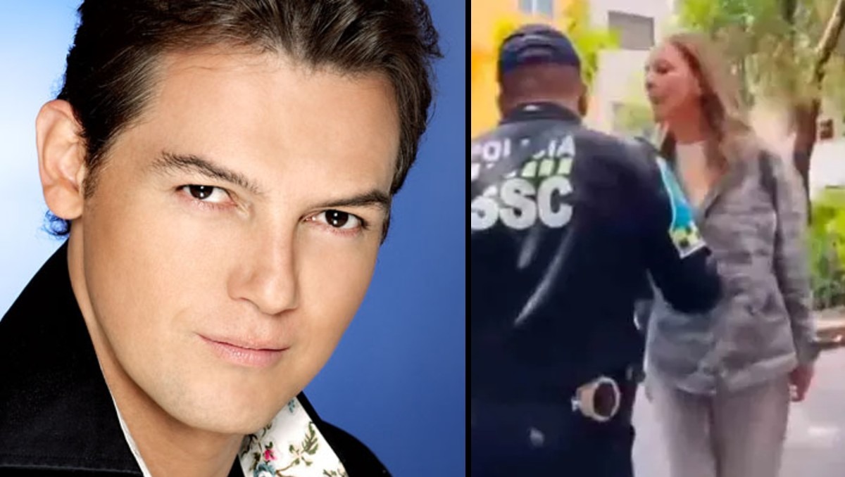 Él es el actor Aaron Beas, presuntamente vinculado a Lady Racista | Especial