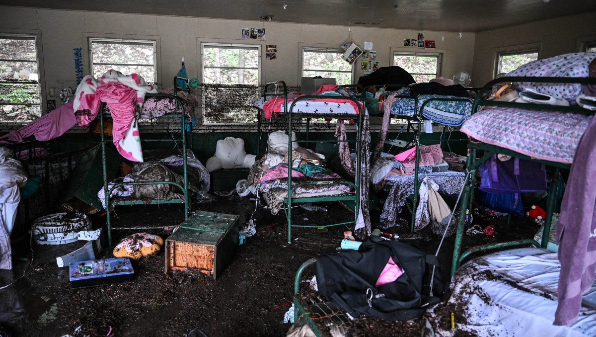 El Camp Mystic confirmó la muerte de 27 niñas y cuidadores. | AFP